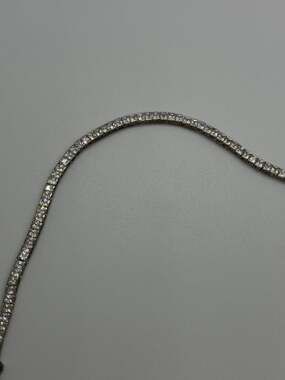 925 Sterling Silver CZ Bracelet